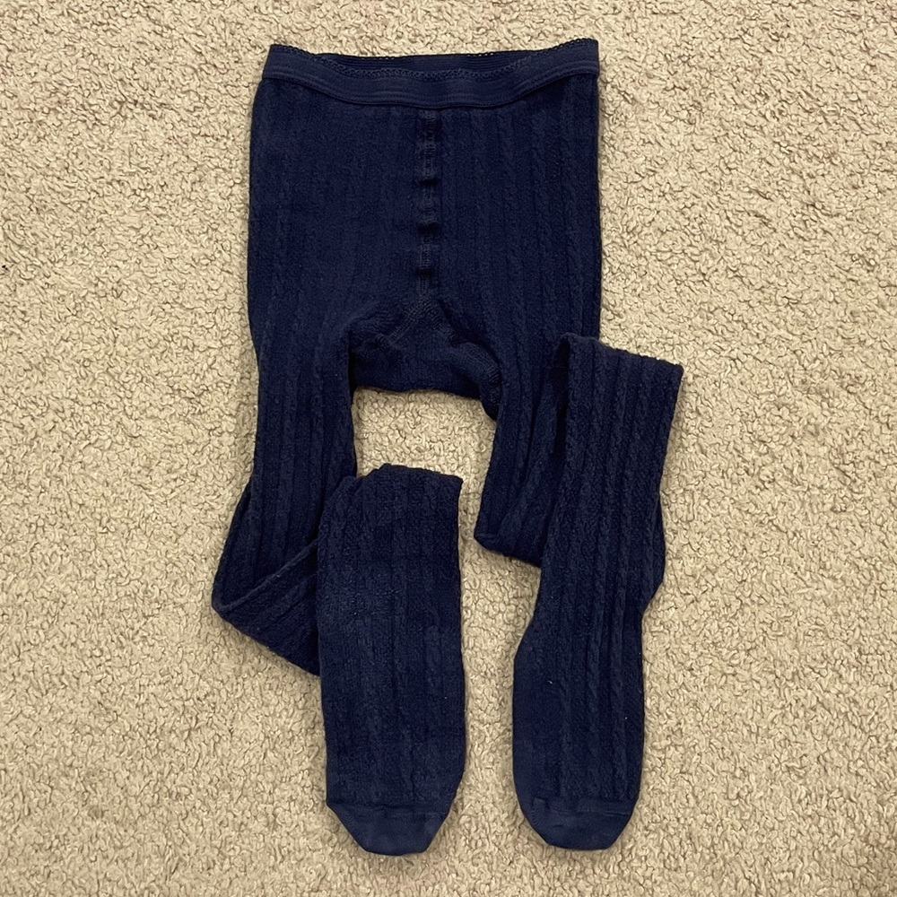 Navy Hanna Andersson Tights